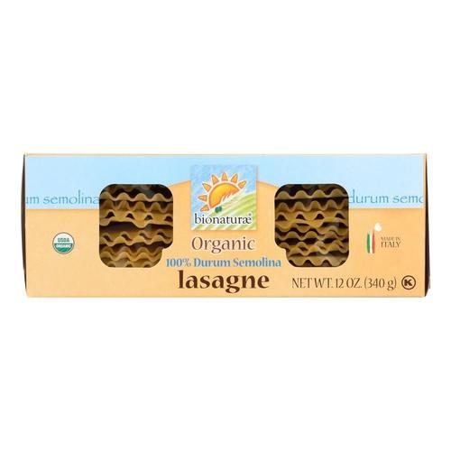 BIONATURAE LASAGNA ORGANIC 12 OZ