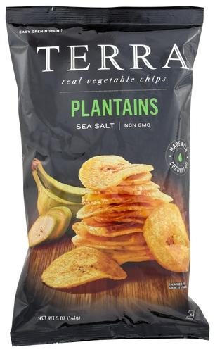 TERRA PLANTAIN SEA SALT CHIPS 5 OZ