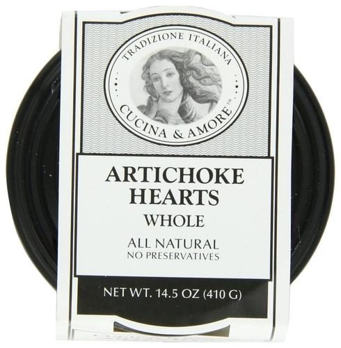 CUCINA & AMORE WHOLE ARTICHOKE HEARTS 14.5 OZ