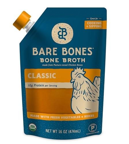 BARE BONE CHICKEN BROTH 16OZ