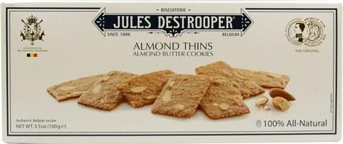 JULES DESTROOPER ALMOND THINS 3.5OZ