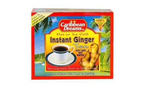 CARIBBEAN DREAMS INSTANT GINGER TEA 10CT