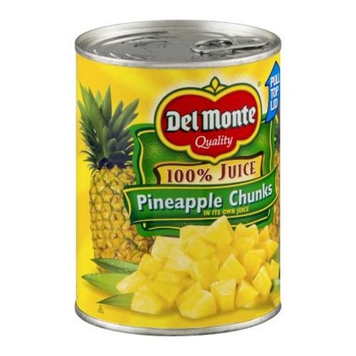 DEL MONTE CHUNK PINEAPPLE 16OZ