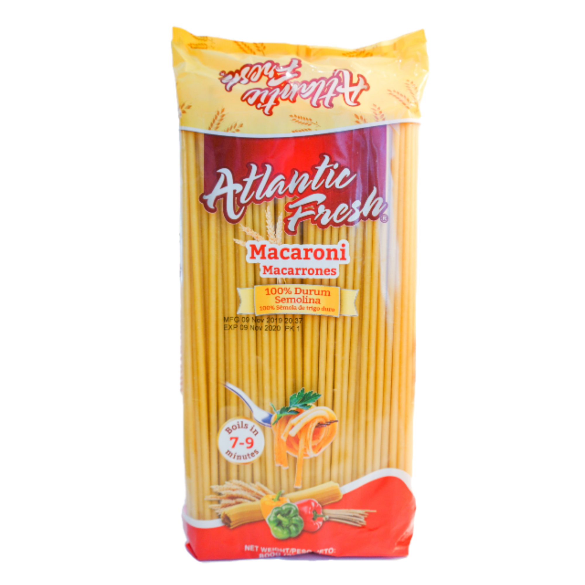 ATLANTIC FRESH MACARONI 800 G