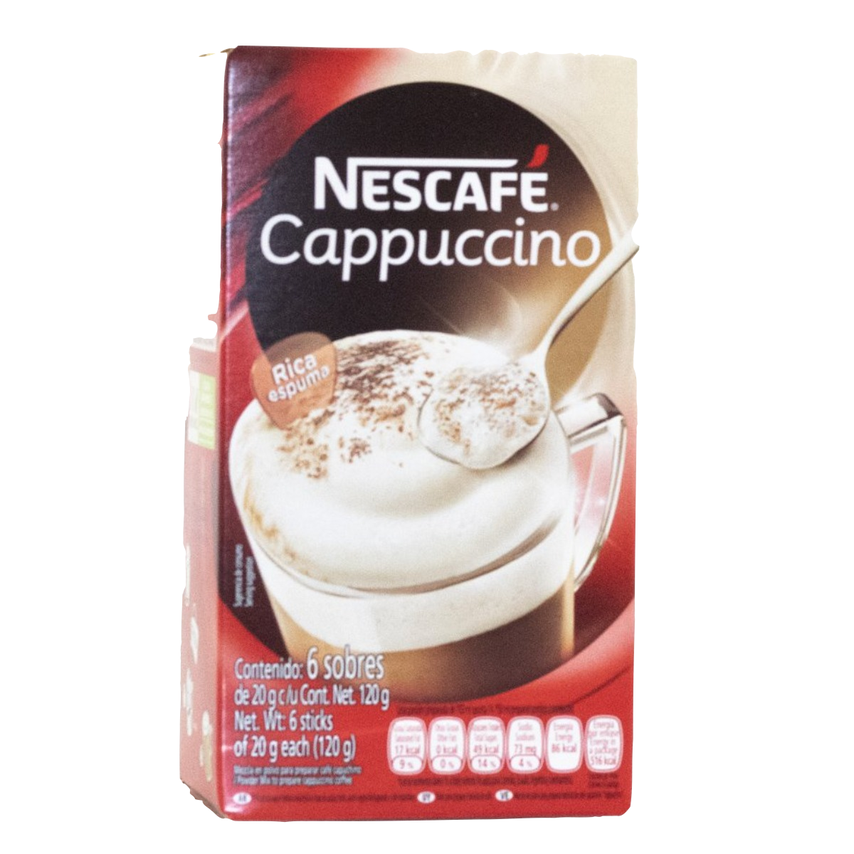 NESCAFE CAPPUCCINO ORIGINAL 6CT