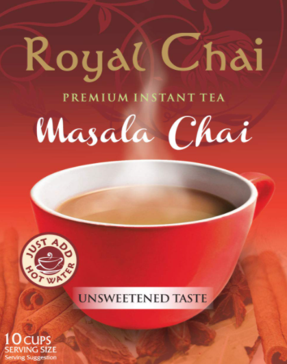 ROYAL CHAI GINGER CHAI TEA 10CT