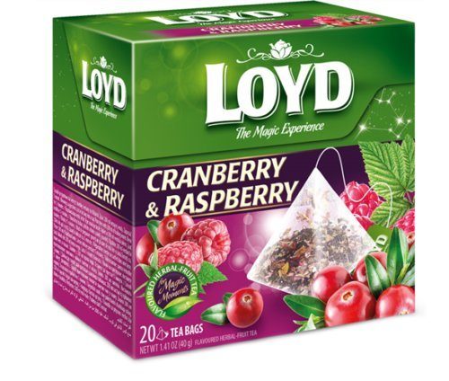 LOYD CRANBERRY & RASPBERRY 20CT