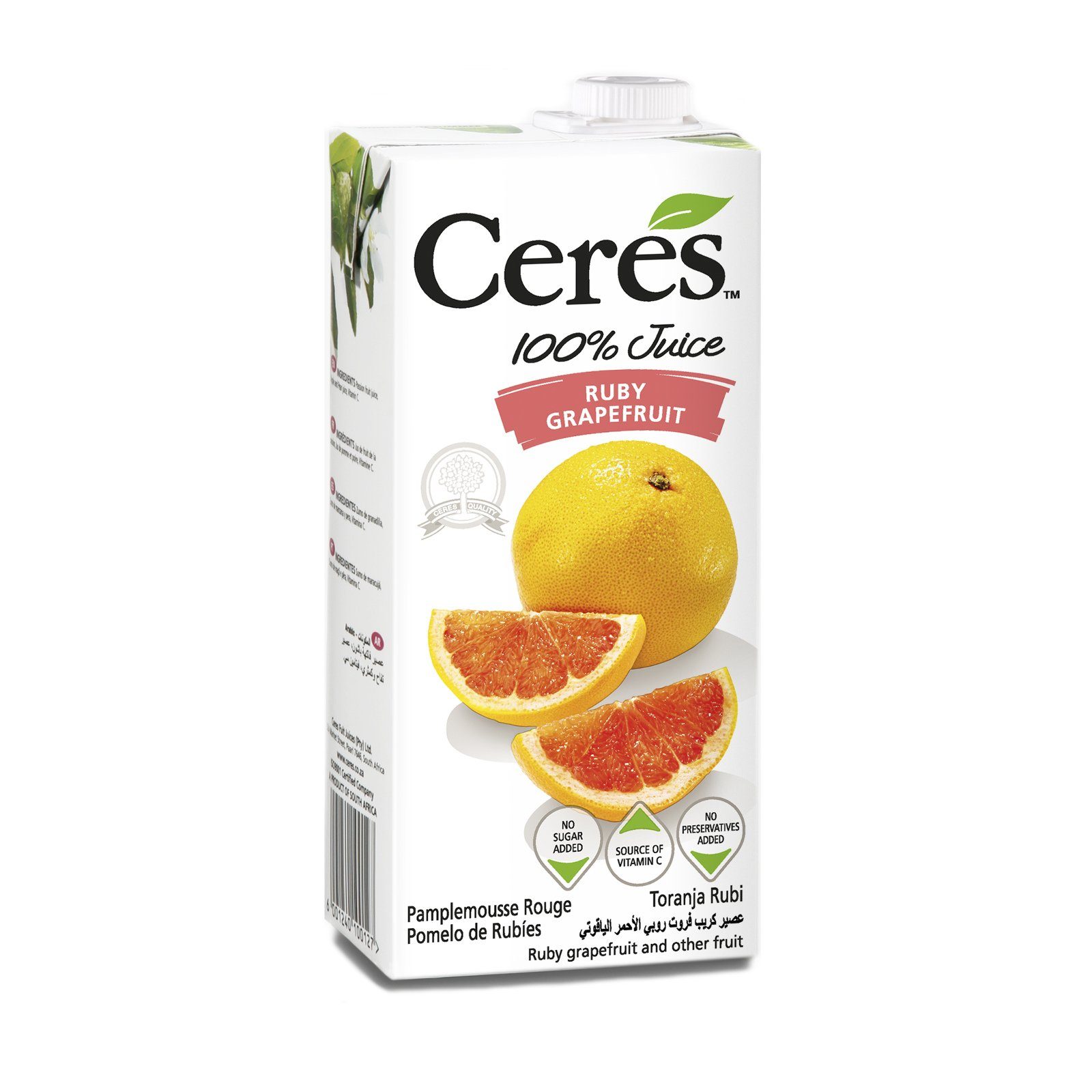 CERES RUBY GRAPE FRUIT JUICE 1L