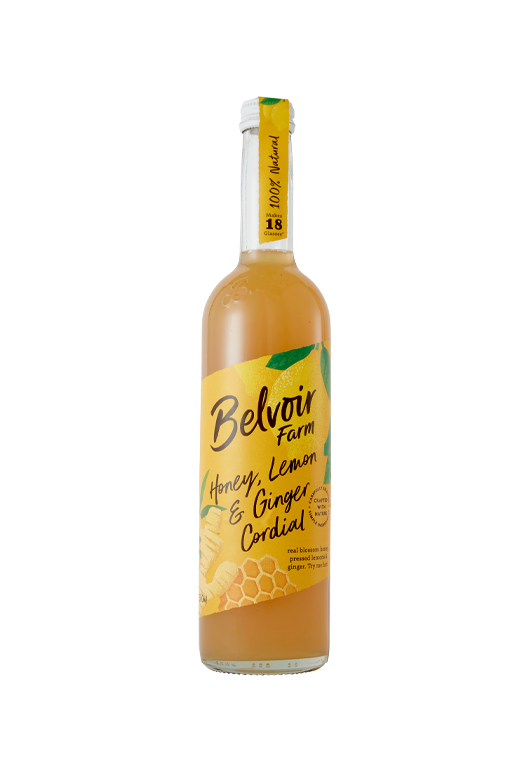 BELVOIR HONEY LEMON GINGER CORDIAL 500ML