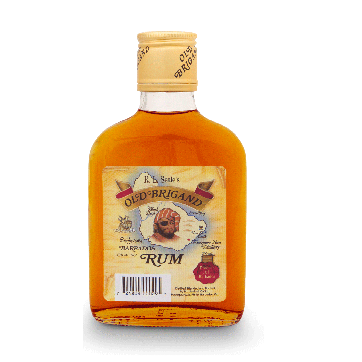 OLD BRIGAND RUM 375ML