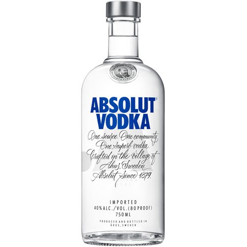 ABSOLUT VODKA 750ML