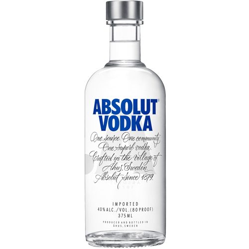 ABSOLUT VODKA 375ML
