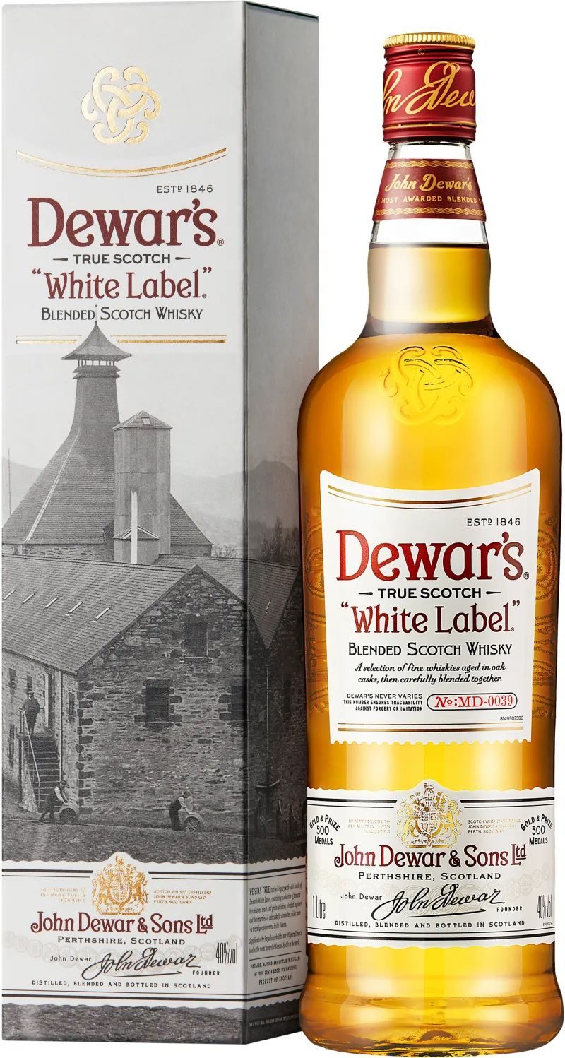 DEWARS WHITE LABEL 1L