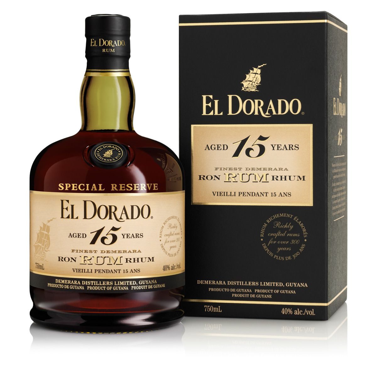 EL DORADO 15 YEAR OLD 750ML