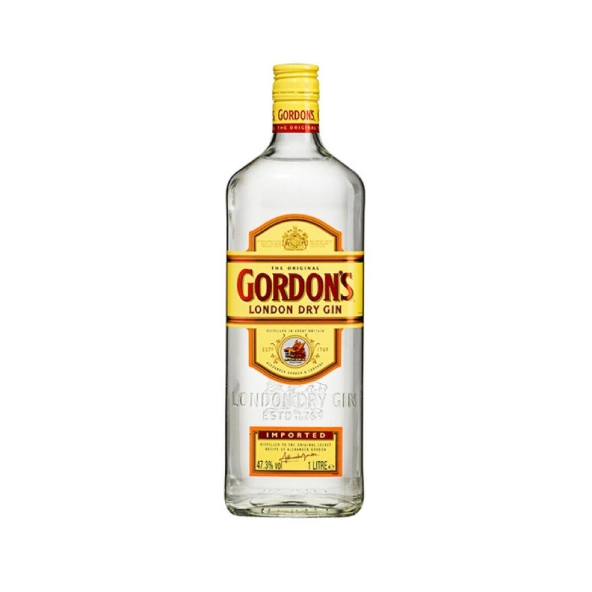 GORDONS LONDON DRY GIN 750 ML