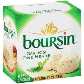 BOURSIN GARLIC AND FINE HERBS CHEESE 5.2 OZ