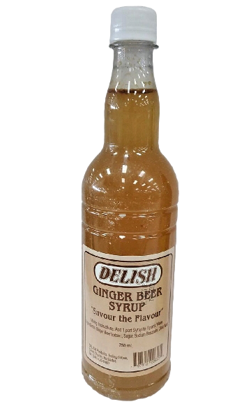 DELISH BAJAN GINGER BEER SYRUP 750ML