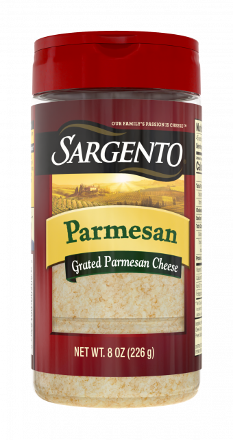 SARGENTO GRATED PARMESAN 8OZ