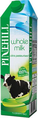PINEHILL DAIRY WHOLE MILK 1L