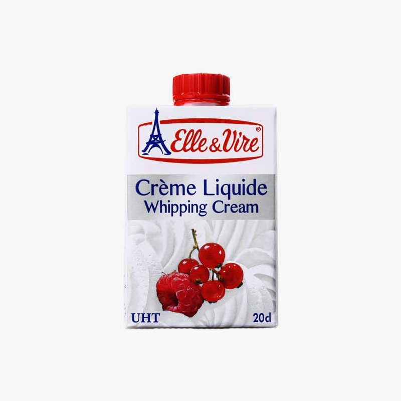 E&V CREME LIQUID WHIPPING CREAM 200ML