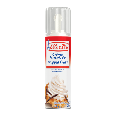 E&V FOUETTEE WHIPPED CREAM SPRAY 250G