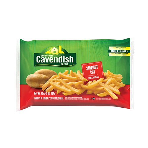 CAVENDISH FRENCH FRIES STRAIGHT CUT 32OZ