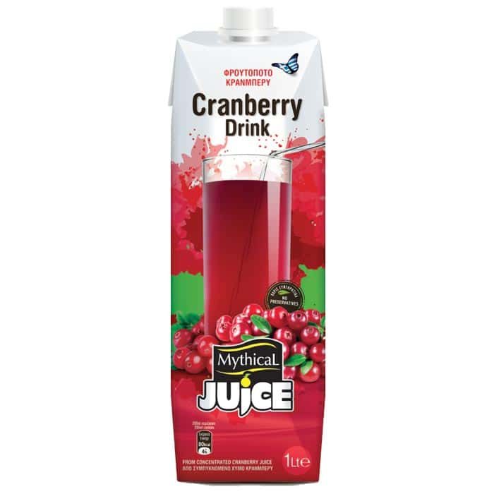 MYTHICAL CRANBERRY DRINK 1L