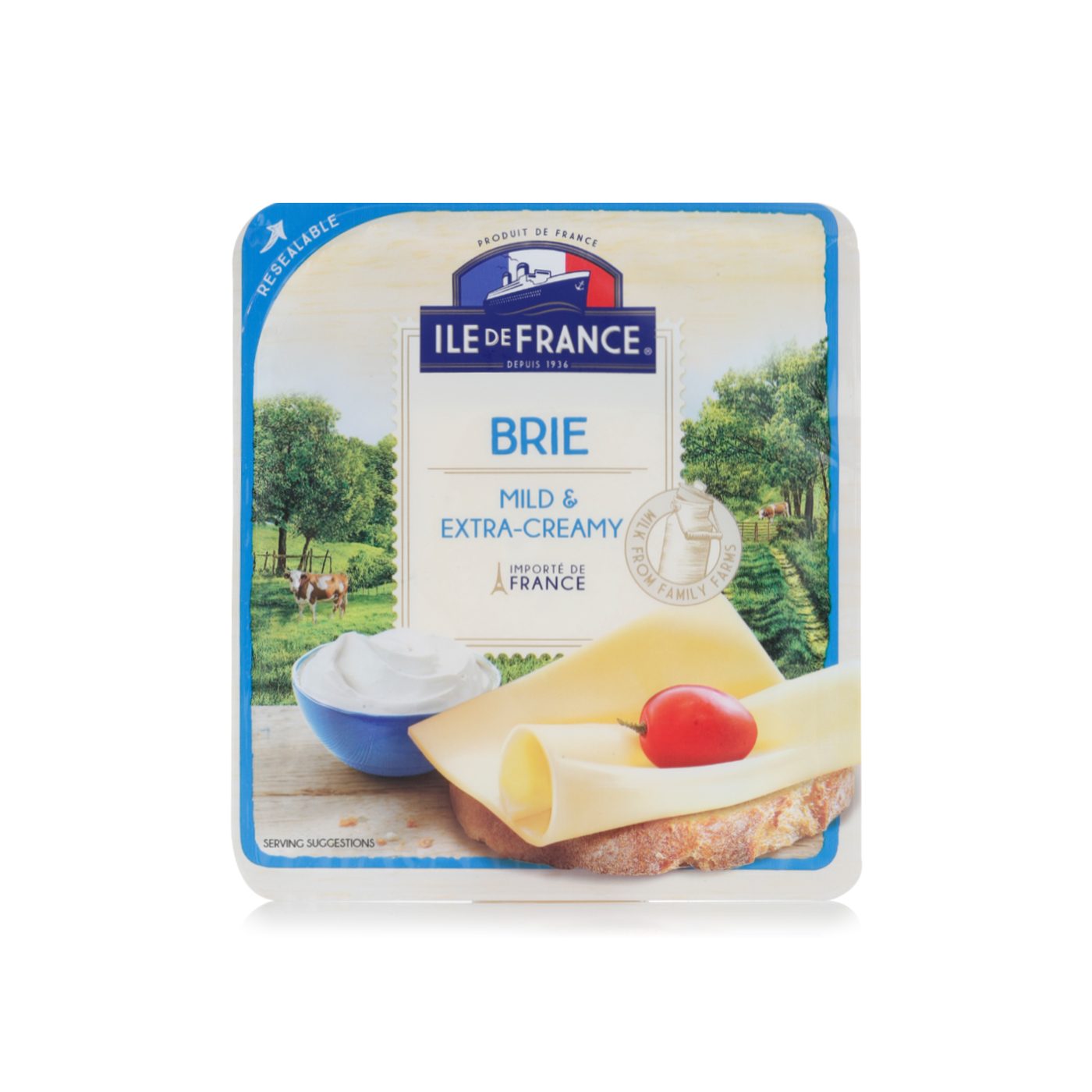 ILE DE FRANCE BRIE SLICES 150 G