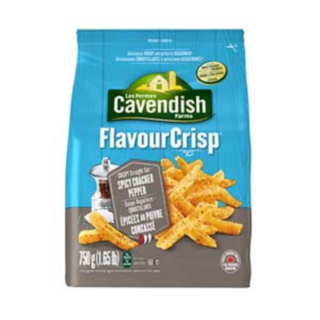 CAVENDISH FLAVOUR CRISP SPICY STRAIGHT CUT 750 G