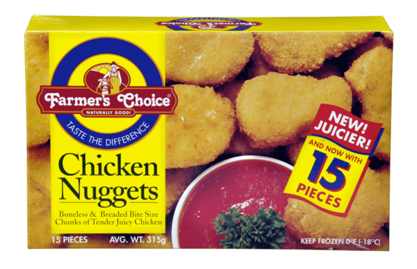 FARMERS CHOICE CHICKEN NUGGETS 315G