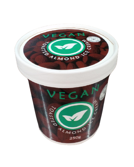 AGAPEY VEGAN TSTD ALMOND ICECREAM 250G