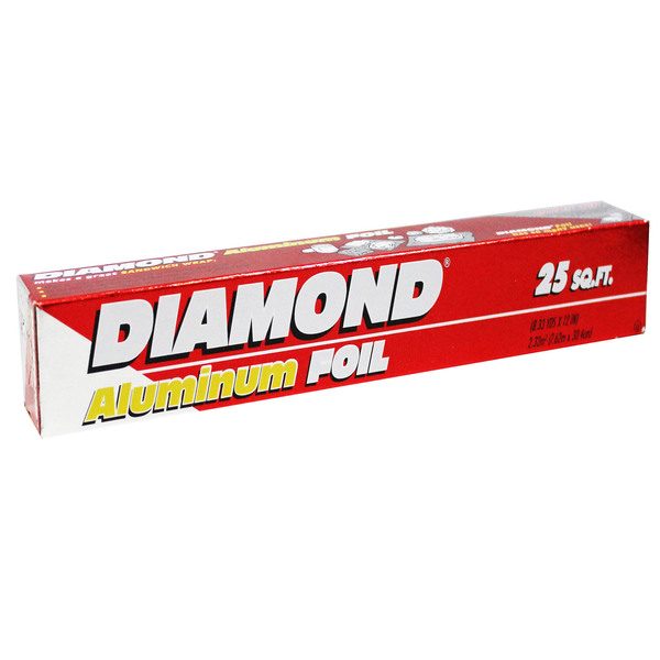 DIAMOND ALUMINUM FOIL 25FT