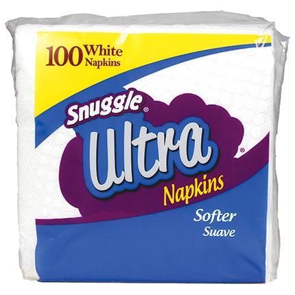 SNUGGLE TABLE NAPKINS 100S
