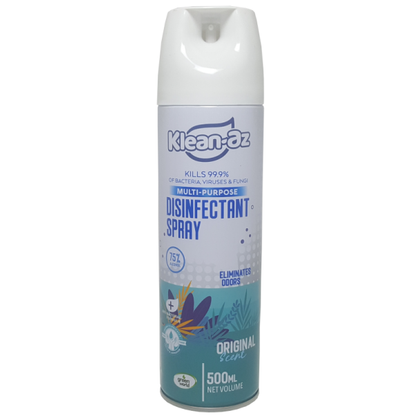 KLEAN-AZ DISINFECTANT SPRAY  ORIGINAL 500ML