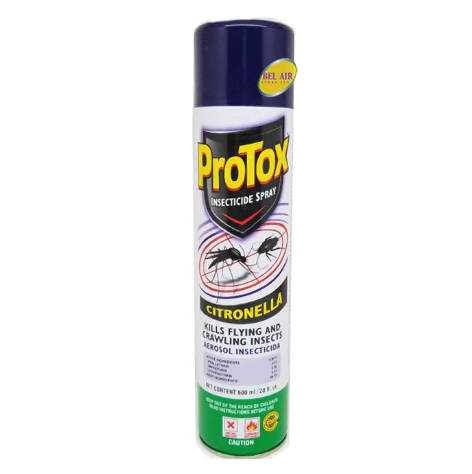 PROTOX CITRONELLA INSECTICIDE SPRAY 600ML