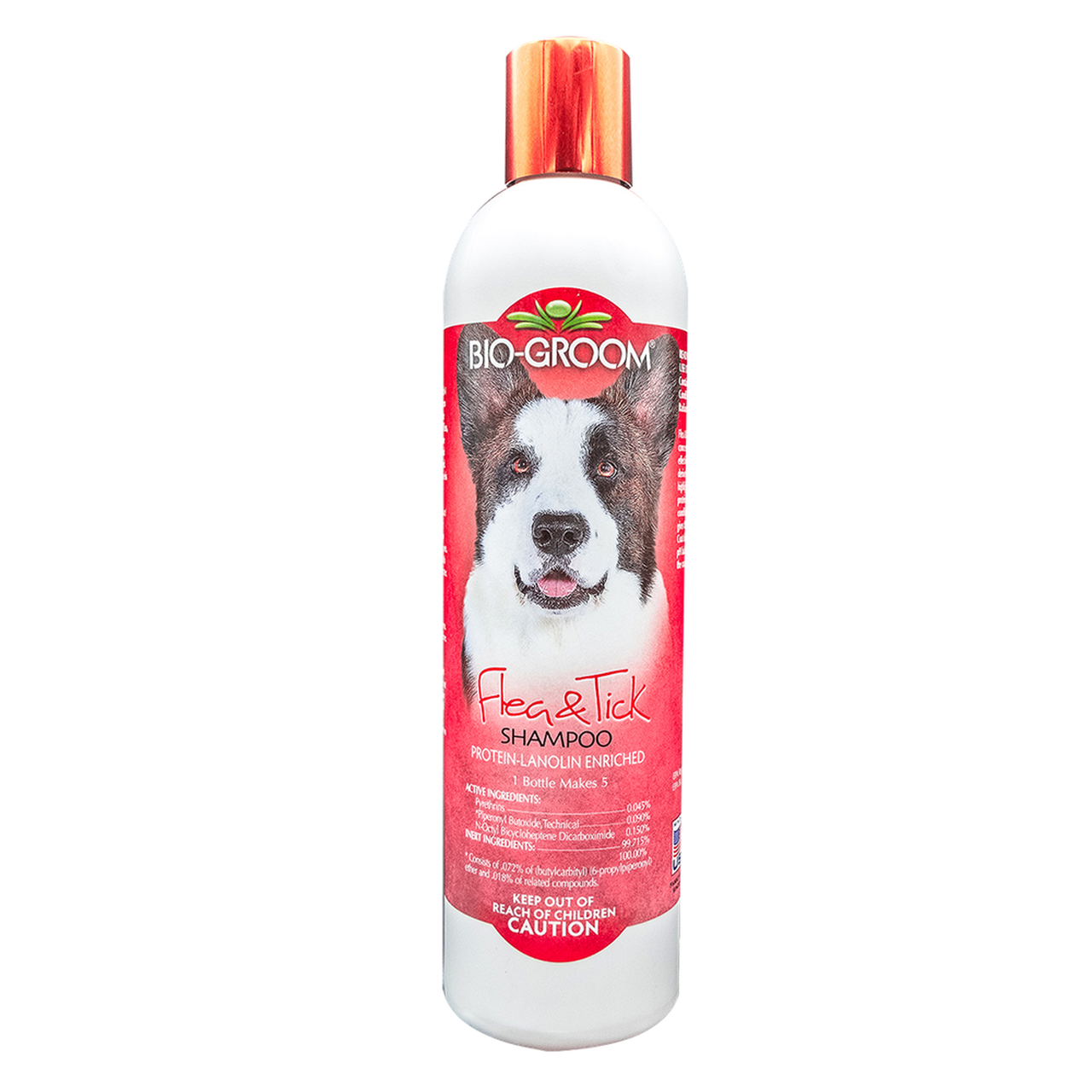 BIOGROOM FLEA & TICK DOG SHAMPOO 12OZ