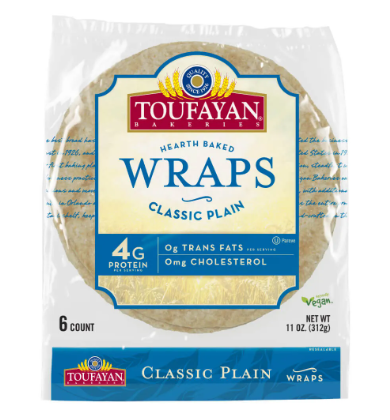 TOUFAYAN PLAIN WRAPS 11 OZ