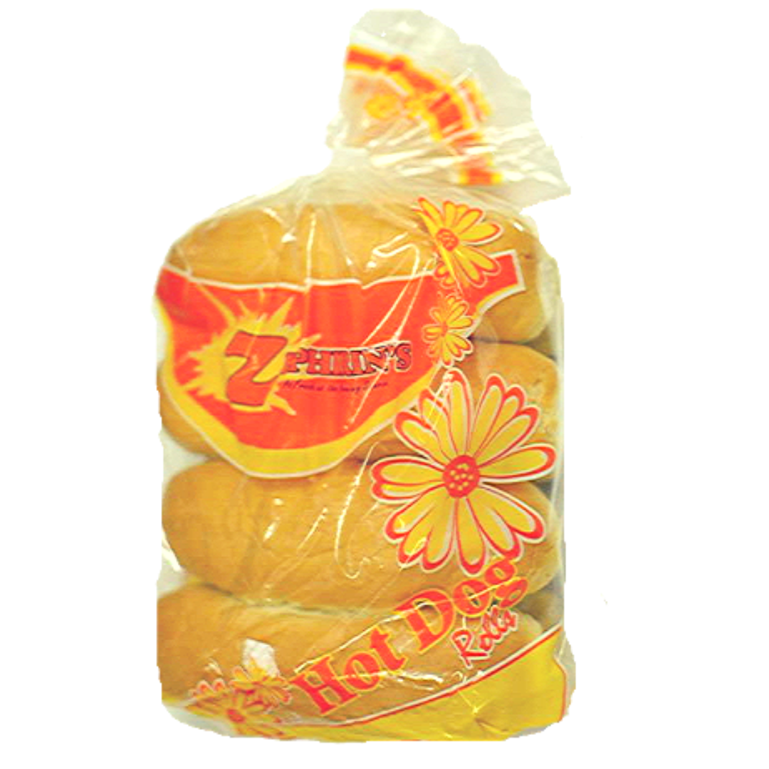 ZEPHIRINS HOT DOG ROLLS 8S