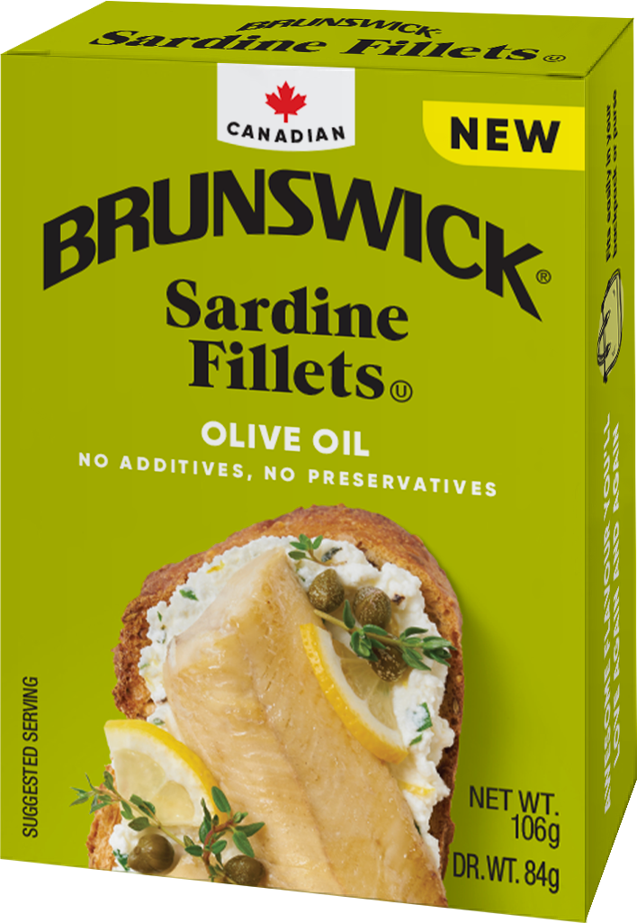 BRUNSWICK SARDINE FILLETS OLIVE OIL 106G
