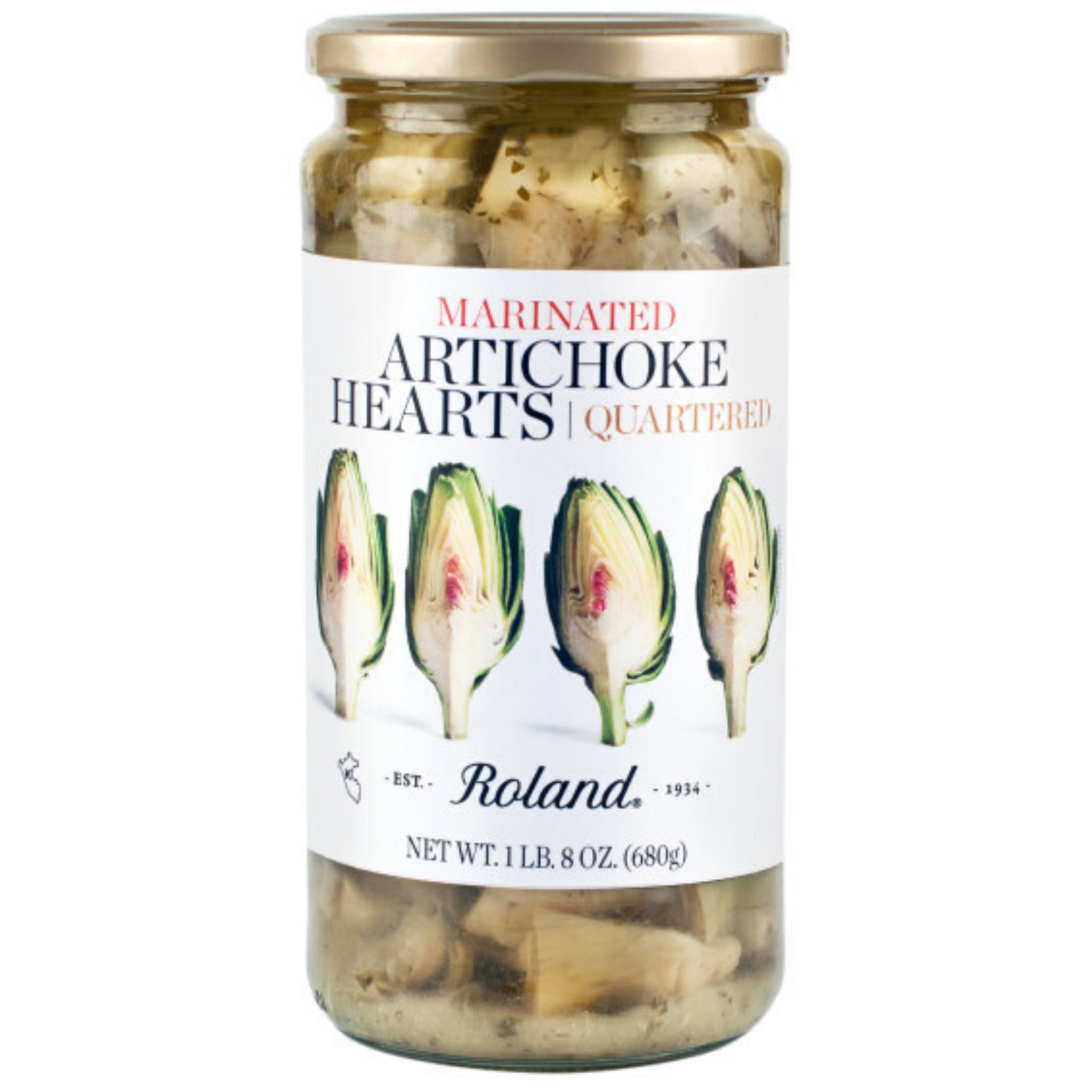 ROLAND MARINATED ARTICHOKE HEARTS 24 OZ