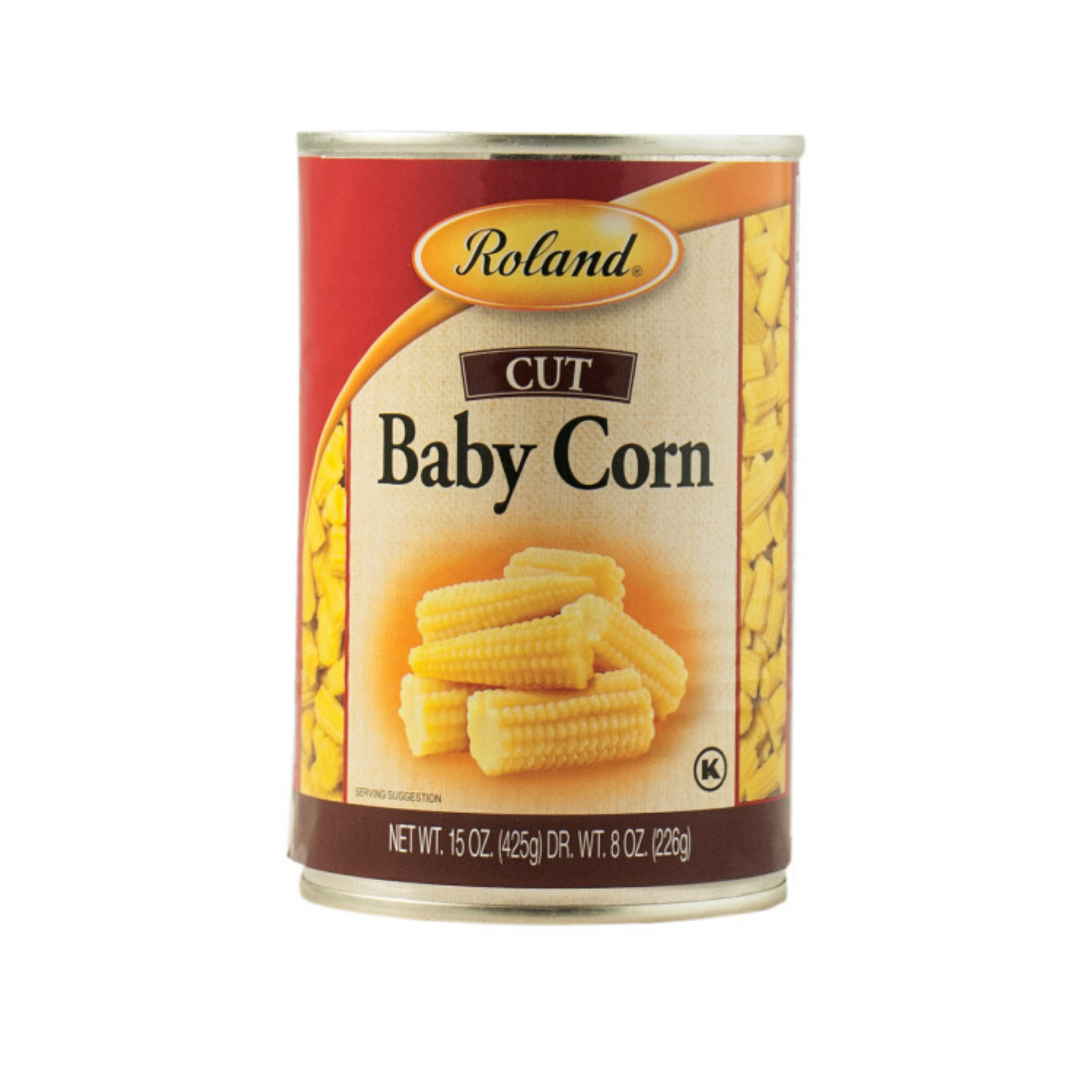 ROLAND BABY CORN CUT 15 OZ