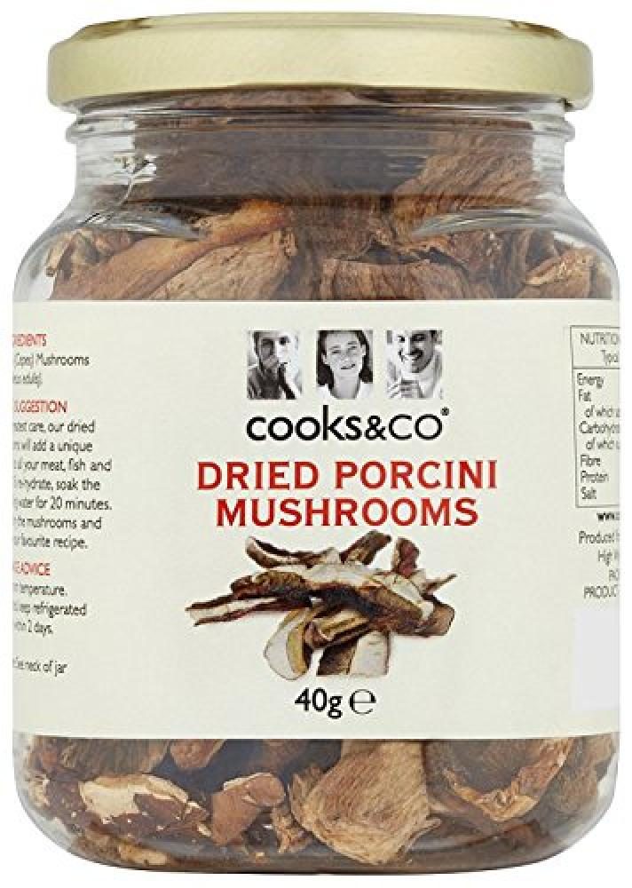 COOKS & CO DRIED PORCINI MUSHROOM 40G