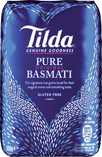TILDA PURE BASMATI RICE 500G