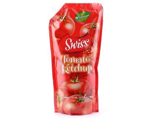 SWISS KETCHUP POUCH 750ML