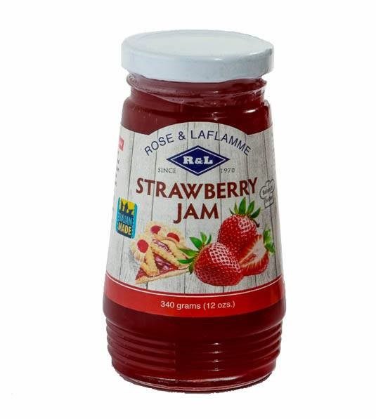 ROSE & LAFLAMME STRAWBERRY JAM 12OZ