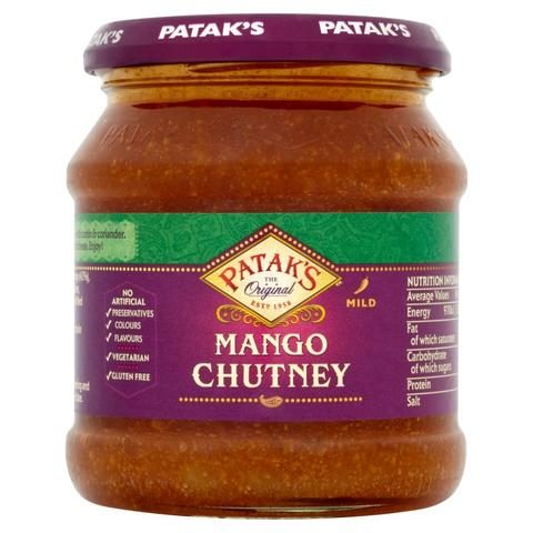 PATAKS MANGO CHUTNEY 340G
