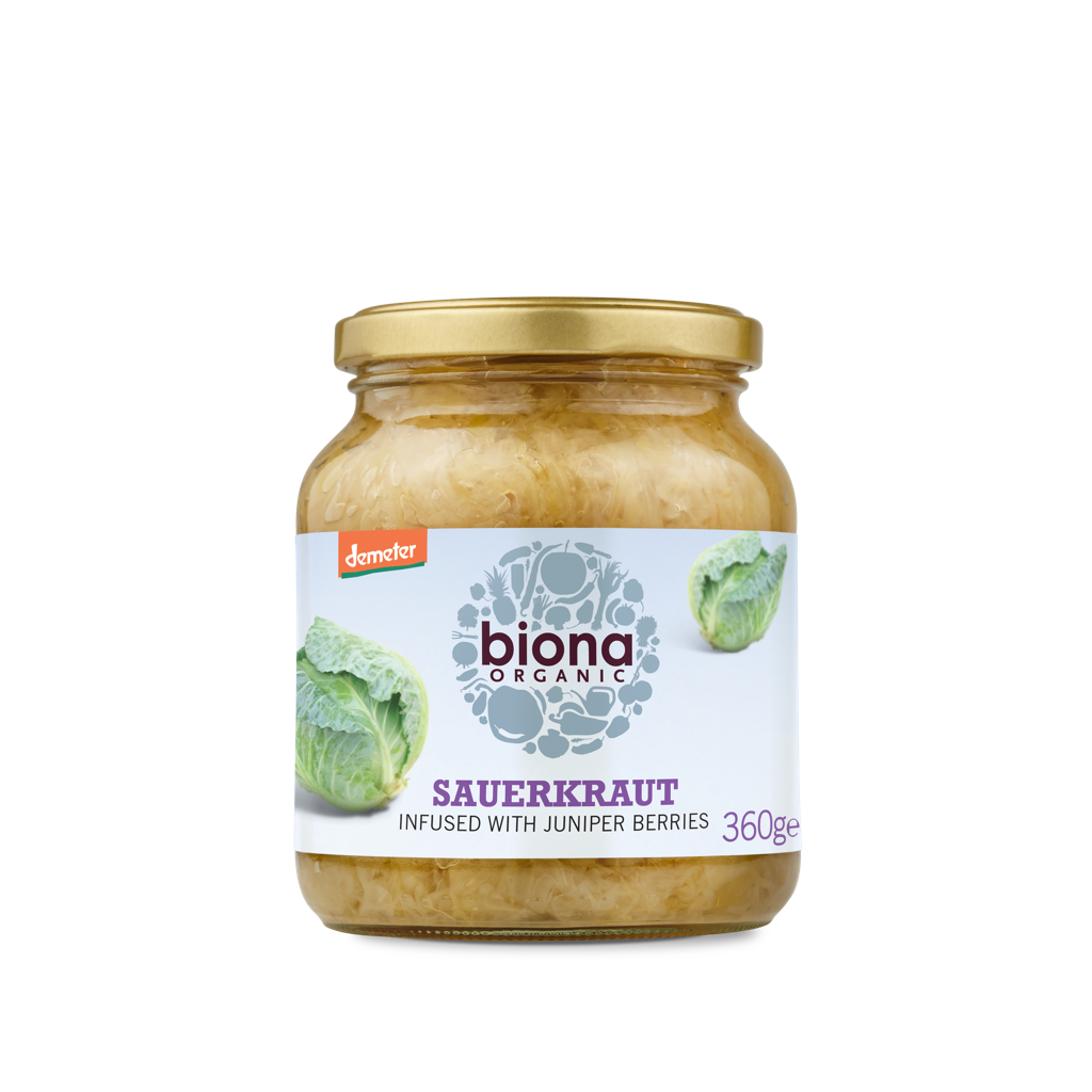 BIONA ORGANIC SAUERKRAUT 360G