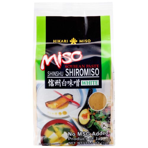 SHINSHU SOYBEAN PASTE WHITE SHIRO MISO 1KG