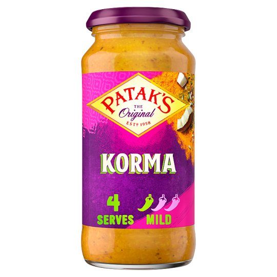 PATAKS KORMA CURRY SAUCE 450G