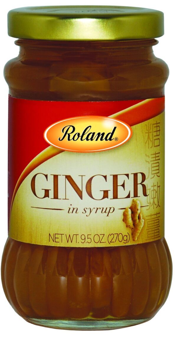 ROLAND WHOLE GINGER IN SYRUP 9.5OZ